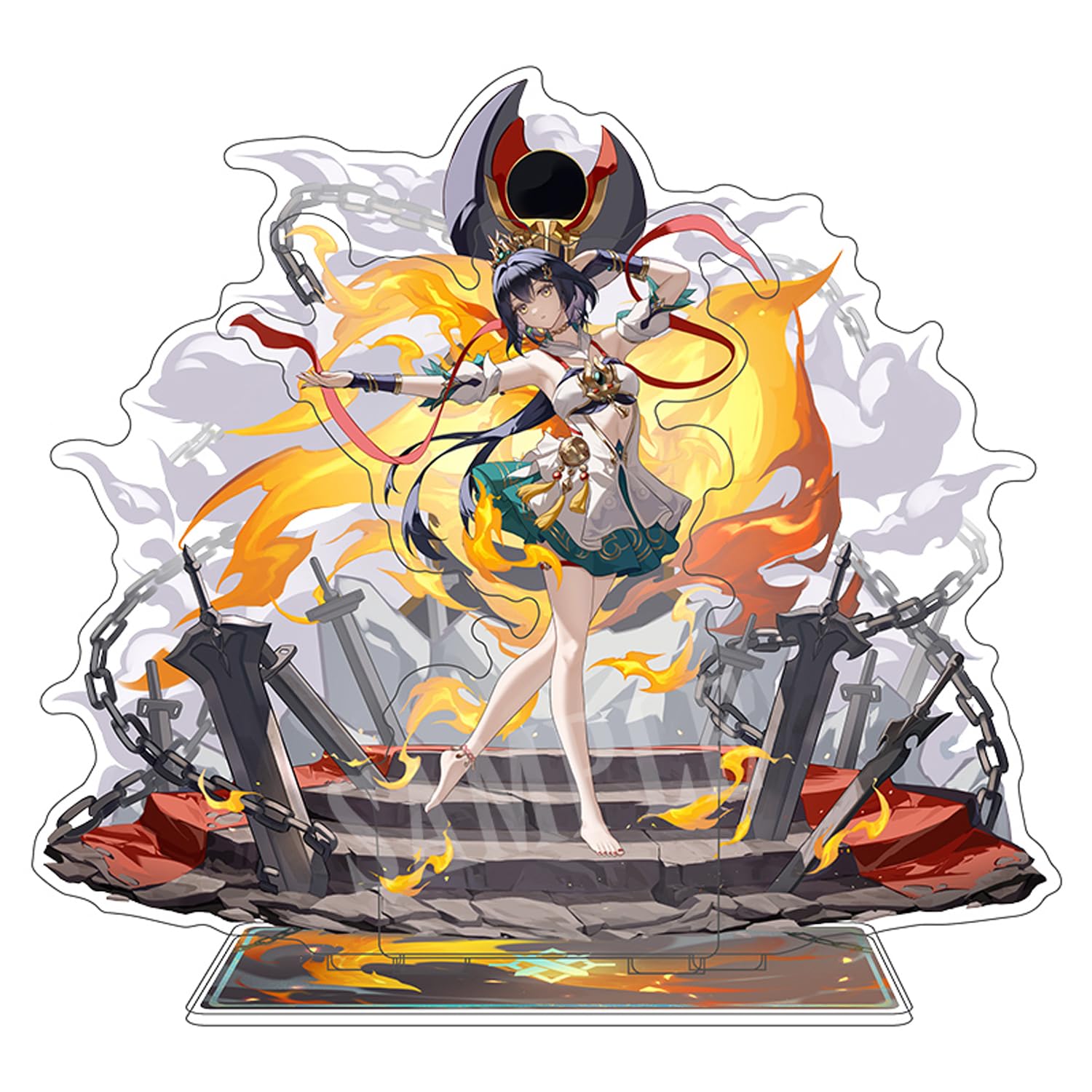 Amazon.co.jp: 崩壊スターレイル アクリルスタンド 雲璃 ウンリ グッズ